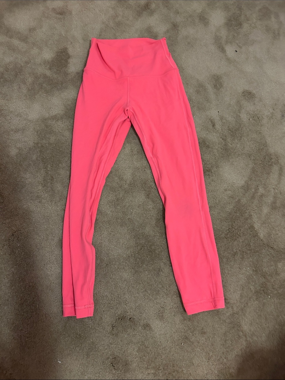 lululemon athletica Hot Pink High-Waist Active Leggings